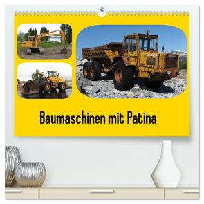 Baumaschinen mit Patina (hochwertiger Premium Wandkalender 2024 DIN A2 quer), Kunstdruck in Hochglanz von Morper,  Thomas
