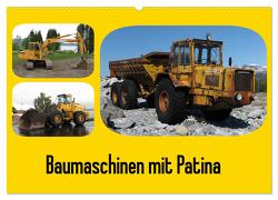 Baumaschinen mit Patina (Wandkalender 2024 DIN A2 quer), CALVENDO Monatskalender von Morper,  Thomas