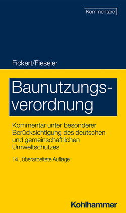 Baunutzungsverordnung von Determann,  Dietrich, Schimpfermann,  Christine, Stühler,  Hans-Ulrich