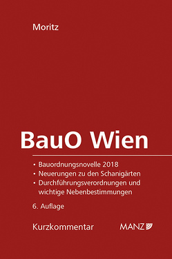 Bauordnung für Wien von Moritz,  Reinhold