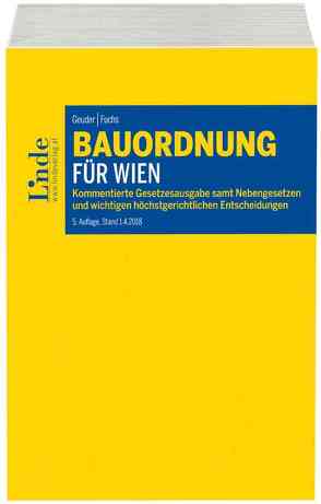 BauR Wien | Wiener Baurecht von Fuchs,  Gerald, Geuder,  Heinrich