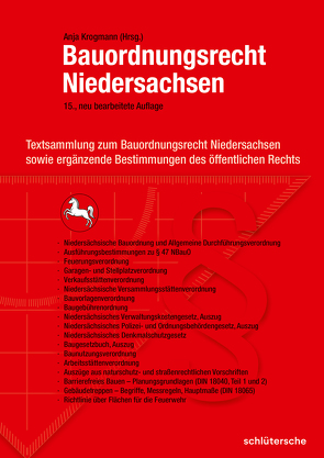 Bauordnungsrecht Niedersachsen von Krogmann,  Anja