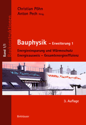 Bauphysik von Pech,  Anton, Pöhn,  Christian