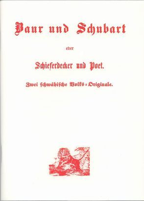 Baur und Schubart oder Schieferdecker und Poet von Sindlinger,  Peter