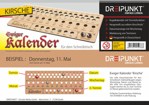 Bausatz Ewiger Kalender (Kirsch-Ausführung) von Schulze Media GmbH