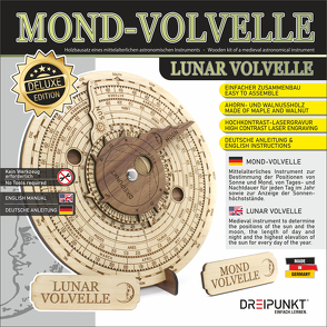 Bausatz Mond-Volvelle / Lunar-Volvelle Deluxe Edition von Schulze Media GmbH