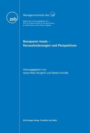 Bausparen heute – Herausforderungen und Perspektiven von Burghof,  Hans-Peter, Kirmße,  Stefan