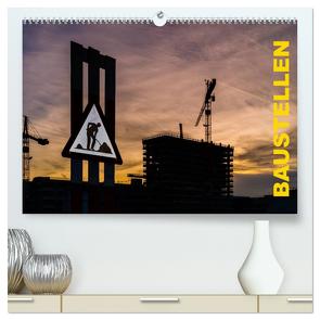 Baustellen (hochwertiger Premium Wandkalender 2024 DIN A2 quer), Kunstdruck in Hochglanz von Caccia,  Enrico