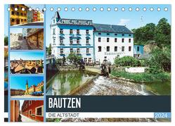 Bautzen Die Altstadt (Tischkalender 2024 DIN A5 quer), CALVENDO Monatskalender von Meutzner,  Dirk