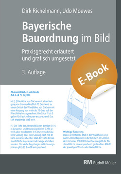 Bayerische Bauordnung im Bild – E-Book (PDF) von Moewes,  Udo, Richelmann,  Dirk