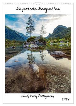 Bayerische Bergwelten (Wandkalender 2024 DIN A3 hoch), CALVENDO Monatskalender von Mosig,  Cindy
