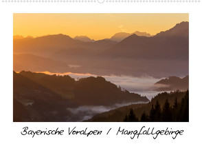 Bayerische Voralpen / Mangfallgebirge (Wandkalender 2022 DIN A2 quer) von Wenk,  Marcel