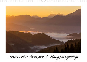 Bayerische Voralpen / Mangfallgebirge (Wandkalender 2022 DIN A3 quer) von Wenk,  Marcel