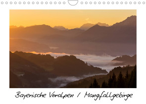 Bayerische Voralpen / Mangfallgebirge (Wandkalender 2022 DIN A4 quer) von Wenk,  Marcel