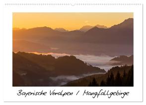 Bayerische Voralpen / Mangfallgebirge (Wandkalender 2024 DIN A2 quer), CALVENDO Monatskalender von Wenk,  Marcel