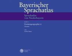 Sprachatlas von Niederbayern (SNiB) / Formengeographie II: Nomen von Eroms,  Hans-Werner, Meier,  Gisela, Spannbauer-Pollmann,  Rosemarie