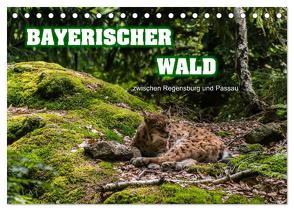 Bayerischer Wald (Tischkalender 2024 DIN A5 quer), CALVENDO Monatskalender von Thiele,  Ralf-Udo