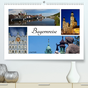 Bayernreise (Premium, hochwertiger DIN A2 Wandkalender 2023, Kunstdruck in Hochglanz) von boeTtchEr,  U