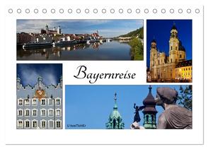 Bayernreise (Tischkalender 2024 DIN A5 quer), CALVENDO Monatskalender von boeTtchEr,  U