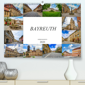 Bayreuth Impressionen (Premium, hochwertiger DIN A2 Wandkalender 2020, Kunstdruck in Hochglanz) von Meutzner,  Dirk