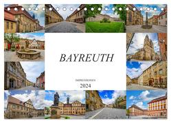 Bayreuth Impressionen (Tischkalender 2024 DIN A5 quer), CALVENDO Monatskalender von Meutzner,  Dirk