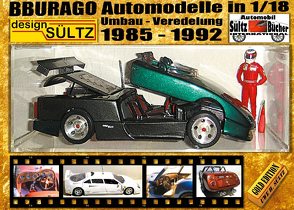 BBURAGO Automodelle in 1/18 – Umbau – Veredelung – DESIGN SÜLTZ von Sültz,  Uwe H.