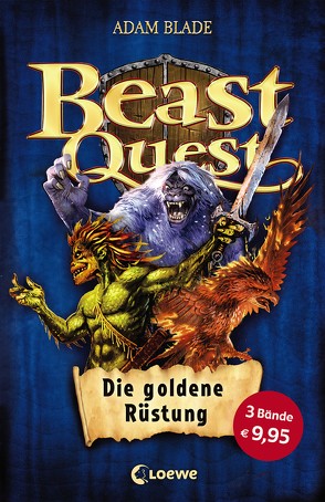 Beast Quest – Die goldene Rüstung von Blade,  Adam, Wiese,  Petra