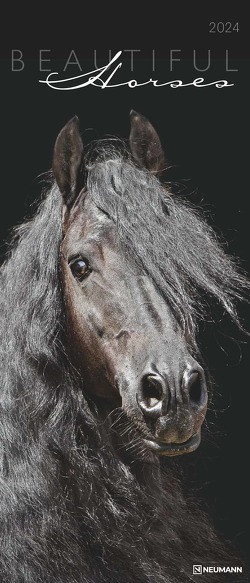 Beautiful Horses 2024 – Foto-Kalender – Wand-Kalender – 30×70