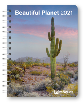 Beautiful Planet 2021 – Buchkalender – Taschenkalender – Fotokalender – 16,5×21,6