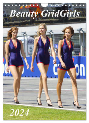 Beauty Grid Girls 2024 (Wandkalender 2024 DIN A4 hoch), CALVENDO Monatskalender von Talmon,  Udo