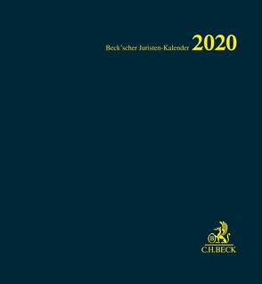 Beck’scher Juristen-Kalender 2020