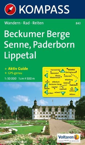 Beckumer Berge – Senne – Paderborn – Lippetal von KOMPASS-Karten GmbH