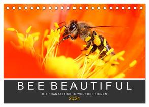 Bee Beautiful – Die phantastische Welt der Bienen (Tischkalender 2024 DIN A5 quer), CALVENDO Monatskalender von Schwarz,  Andrea