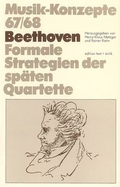 Beethoven von Metzger,  Heinz-Klaus, Riehn,  Rainer