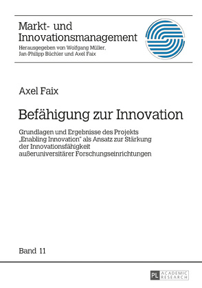 Befähigung zur Innovation von Faix,  Axel