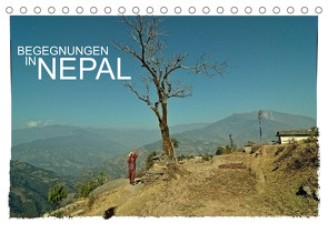 BEGEGNUNGEN IN NEPAL (Tischkalender 2023 DIN A5 quer) von Wurm,  Achim