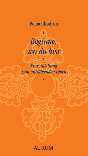 Beginne, wo du bist von Chödrön,  Pema