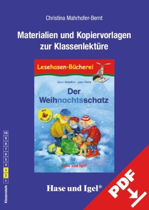 Begleitmaterial: Der Weihnachtsschatz / Silbenhilfe von Mahrhofer-Bernt,  Christina