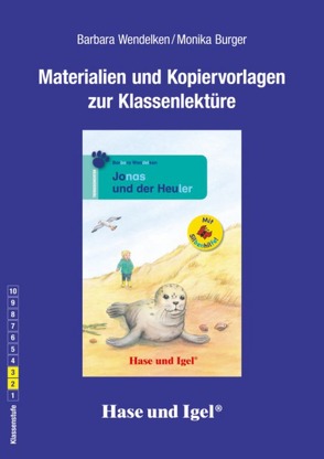 Begleitmaterial: Jonas und der Heuler / Silbenhilfe von Burger,  Monika, Wendelken,  Barbara