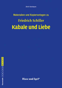 Begleitmaterial: Kabale und Liebe von Vormbaum,  Dr. Ulrich