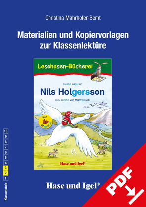 Begleitmaterial: Nils Holgersson / Silbenhilfe von Mahrhofer-Bernt,  Christina