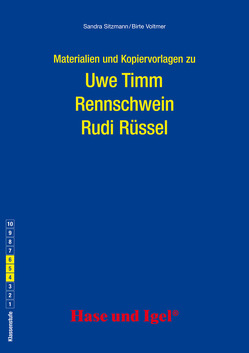 Begleitmaterial: Rennschwein Rudi Rüssel von Sitzmann,  Sandra, Voltmer,  Birte