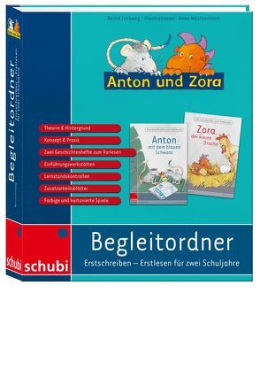 Begleitordner zu Anton und Zora von Jockweg,  Bernd, Wöstheinrich,  Anne