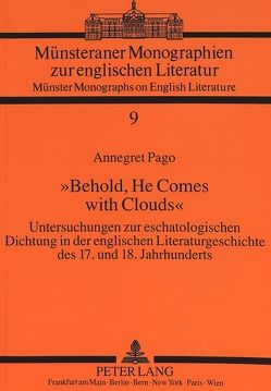 «Behold, He Comes with Clouds» von Pago,  Annegret