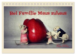 Bei Familie Maus zuhaus (Tischkalender 2024 DIN A5 quer), CALVENDO Monatskalender von Hain,  Heike Hultsch,  Sarah