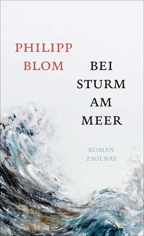 Bei Sturm am Meer von Blom,  Philipp