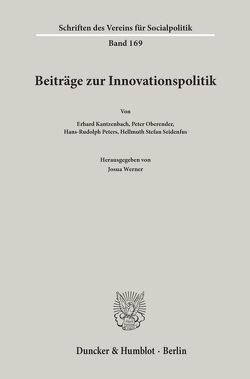 Beiträge zur Innovationspolitik. von Werner,  Josua