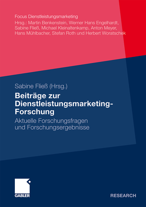 Beiträge zur Dienstleistungsmarketing-Forschung von Fließ,  Sabine