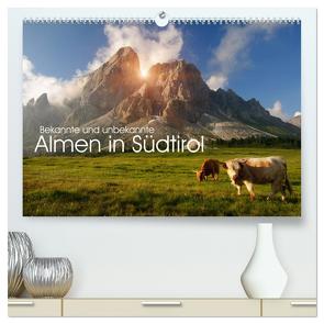 Bekannte und unbekannte Almen in Südtirol (hochwertiger Premium Wandkalender 2024 DIN A2 quer), Kunstdruck in Hochglanz von Niederkofler,  Georg