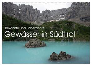 bekannte und unbekannte Gewässer in Südtirol (Wandkalender 2024 DIN A2 quer), CALVENDO Monatskalender von Niederkofler,  Georg